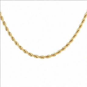 Corde Gold Rope Chain Necklace