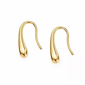 Ondine Gold Drop Hook Earrings