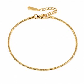 Silke Gold Snake Chain Bracelet