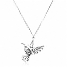 Colibri Silver Hummingbird Necklace