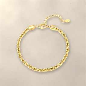 Corde Gold-Tone Rope Chain Bracelet